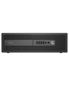 HP Prodesk 600 G1 Refurbished Desktop PC, Intel Core i3, 4GB Memory, 500GB Hard Drive, Windows 10, 600G1.I3.4.500