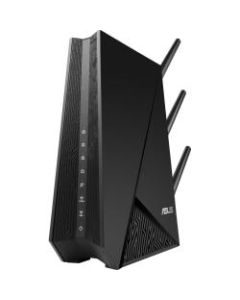 Asus RP-AC1900 IEEE 802.11ac 1.86 Gbit/s Wireless Range Extender - 2.40 GHz, 5 GHz - 5 x Network (RJ-45) - Gigabit Ethernet - Desktop