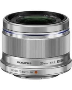 Olympus - 25 mm - f/1.8 - Fixed Lens for Micro Four Thirds - Designed for Digital Camera - 46 mm Attachment - 0.12x Magnification - MSC - 2.2in Diameter
