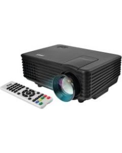 Pyle PRJG88 LCD Projector - 800 x 480 - Front - 480p - 30000 Hour Normal ModeWVGA - 1,000:1 - 800 lm - HDMI - USB - 1 Year Warranty