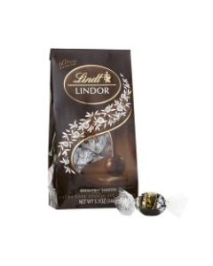 Lindor Extra-Dark Chocolate Truffles, 5.1 Oz, Pack Of 3 Bags
