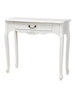 Baxton Studio Traditional French Country Console Table, 30-3/4inH x 37-7/16inW x 13-7/16inD, White