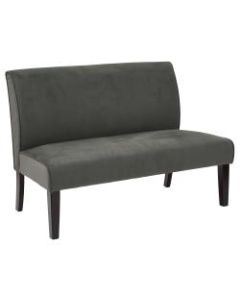 Ave Six Laguna Loveseat, Graphite/Dark Espresso