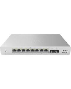 Meraki MS120-8FP 1G L2 Cloud Managed 8x GigE 127W PoE Switch - 8 Ports - Manageable - Gigabit Ethernet - 2 Layer Supported - Modular - 2 SFP Slots - Power Supply - Twisted Pair, Optical Fiber - Wall Mountable, Desktop - Lifetime Limited Warranty