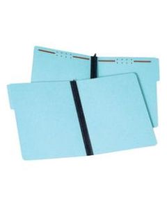 Pendaflex Pressboard Expanding Folders, 2in Expansion, 8 1/2in x 11in, Letter, 100% Recycled, Blue, Box of 25