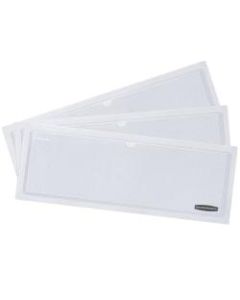 Bankers Box Label Pockets, 4in x 9in, Clear, Pack Of 48