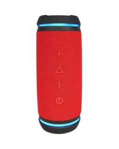 Morpheus 360 BT5750RED Sound Ring Wireless Portable Speakers - Waterproof Bluetooth Speaker - 12W - Bike Mount - Golf Cart Mount - True Wireless Stereo, 12 Watts Loud - Deep Bass - Waterproof IPX6 - 360 Degree Surround Sound