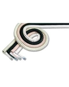 Softalk Phone Coil Cord, 25ft, Beige