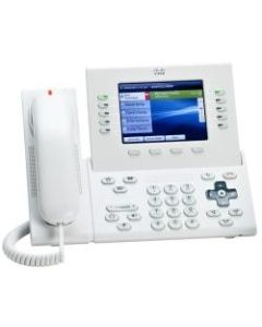 Cisco 9971 IP Phone - Corded/Cordless - Wi-Fi - Desktop - VoIP - IEEE 802.11a/b/g - Caller ID - USB - PoE Ports