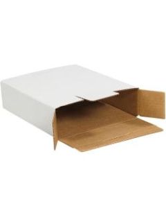Office Depot Brand White Side Loading Locking Mailers, 11 1/8in x 8 5/8in x 2 1/2in, Pack Of 50