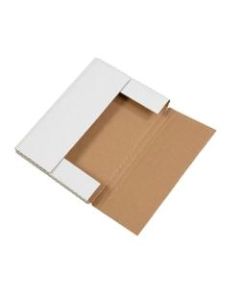 Office Depot Brand Multi-Depth Bookfold Mailers, 12 1/8in x 9 1/8in x 1in, White, Pack Of 50