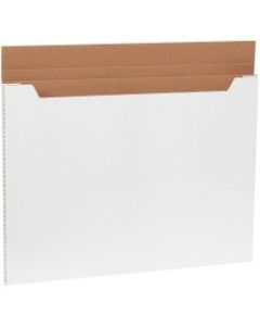 Office Depot Brand White Jumbo Fold-Over Mailers, 30in x 22 1/2in x 1in, Pack Of 20
