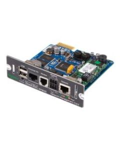 APC Network Management Card 2 with Environmental Monitoring, Out of Band Management and Modbus - Remote management adapter - SmartSlot - 10/100 Ethernet - for P/N: GVX500K1250GS, GVX500K1500GS, GVX750K1250GS, GVX750K1500GS, GVX750K1500HS