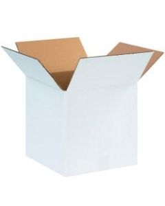 Office Depot Brand White Corrugated Cartons, 12in x 12in x 12in, Pack Of 25