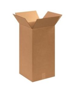 Office Depot Brand Tall Boxes, 12in x 12in x 24in, Kraft, Pack Of 25
