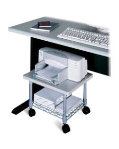 Safco Underdesk Printer/Fax Stand, Gray