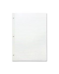 Sparco Mylar-Reinforced Wide-Ruled Filler Paper, Letter Size, 20 Lb, White, Pack Of 100 Sheets