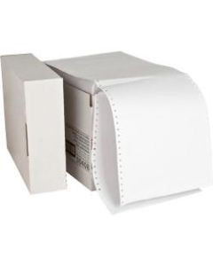 Sparco Continuous Paper, 9 1/2in x 11in, 20 Lb, White, Carton Of 2,300 Forms