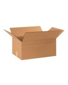 Office Depot Brand Multi-Depth Corrugated Cartons, 8in x 17 1/4in x 11 1/4in, Kraft, Pack Of 25