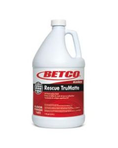 Betco Rescue Floor Finish, TruMatte, 128 Oz Bottle, Case Of 4