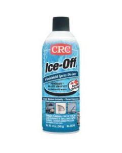 CRC Ice-Off Windshield Spray De-Icers, 16 Oz Aerosol Can, Pack Of 12 Cans