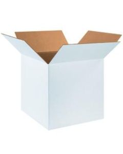 Office Depot Brand White Corrugated Cartons, 18in x 18in x 18in, Pack Of 20