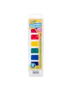 Crayola Washable Watercolor Set With Brush, Assorted Colors