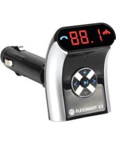 GOgroove FlexSMART X3 Mini FM Transmitter - Headphone - Vehicle Mount