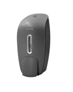 Alpine Wall-Mounted Hand Soap Dispenser, 9-5/8inH x 4-5/8inW x 4-1/8inD, Gray