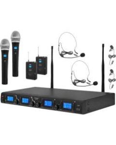 PylePro Premier PDWM4350U Wireless Microphone System - 673 MHz to 698 MHz Operating Frequency