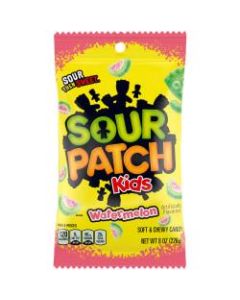 Sour Patch Kids Watermelon, 8 Oz, Pack Of 12 Bags