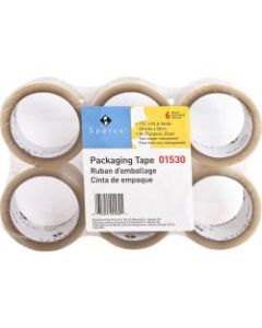 Sparco Transparent Hot-melt Tape - 55 yd Length x 2in Width - 1.9 mil Thickness - 3in Core - 36 / Carton - Clear