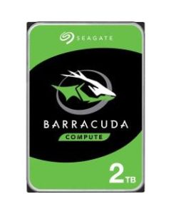 Seagate BarraCuda ST2000DM001 2 TB Hard Drive - 3.5in Internal - SATA (SATA/600) - 7200rpm - 1 Year Warranty