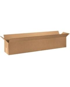 Office Depot Brand Long Boxes, 48inL x 8inH x 8inW, Kraft, Pack Of 20