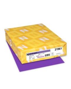 Astrobrights Color Paper, 8.5in x 11in, 24 Lb, Gravity Grape, 500 Sheets