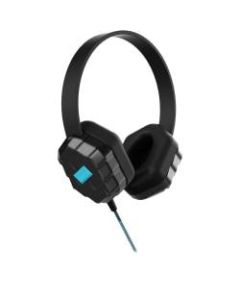 Gumdrop DropTech B1 Headphones - Stereo - Mini-phone (3.5mm) - Wired - Over-the-head - Binaural - Circumaural - 6 ft Cable - Black