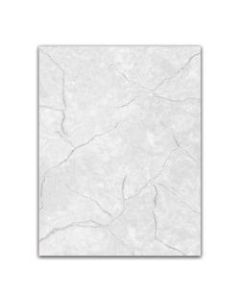Geographics Design Paper, Marble Gray, 8 1/2in x 11in, Pack Of 100
