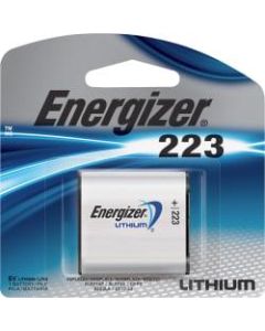 Energizer 223 e2 Lithium Photo 6-Volt Battery - For Multipurpose - CR223 - 6 V DC - 24 / Carton