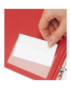 Cardinal HOLDit! Business Card Pockets, Top Loading, 3 3/4in x 2 3/8in, Pack Of 10