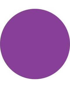 Tape Logic Inventory Circle Labels, DL613M, 2in, Purple, Pack Of 500