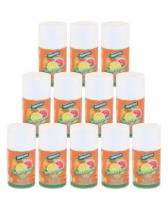 Impact Products Metered Aerosol Air Fresheners, Orange Zest Scent, 7 Oz, Pack Of 12