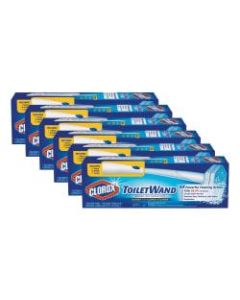 Clorox ToiletWand Disposable Toilet Cleaning System - 1 Kit (Includes: ToiletWand, Storage Caddy, Disinfecting ToiletWand Refill Heads)