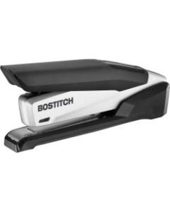 Bostitch InPower Premium Spring-Powered Desktop Stapler, 28 Sheets Capacity, Black/Silver