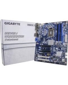 Gigabyte MW31-SP0 Server Motherboard - Intel Chipset - Socket H4 LGA-1151 - ATX - 16 GB DDR4 SDRAM Maximum RAM - UDIMM, DIMM - 4 x Memory Slots - Gigabit Ethernet - HDMI - DisplayPort - 9 x SATA Interfaces