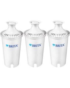 Brita Replacement Water Filter for Pitchers - Dispenser - Pitcher - 40 gal / 2 Month - 24 / Carton - Blue, White