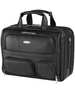 Samsonite Carrying Case (Briefcase) for 15.6in Notebook - Black - Shoulder Strap, Handle - 12in Height x 12in Width x 6.5in Depth - 1 Pack