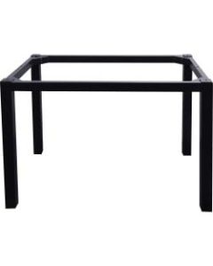 Lorell Adjustable Desk Riser Floor Stand - 29in Height x 36in Width x 22.8in Depth - Floor - Steel - Black