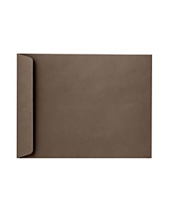 LUX Open-End 10in x 13in Envelopes, Peel & Press Closure, Chocolate Brown, Pack Of 500