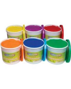 Creativity Street Modeling Dough - Modeling - Recommended For - 6 / Carton - Red, Blue, Yellow, Green, Orange, Purple