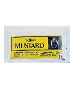 Vistar Mustard Single-Serve Packets, 0.16 Oz, Pack Of 200